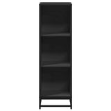 Book Cabinet Black 33.5x33x107.5 cm Engineered Wood 849154