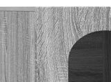 Sideboard Grey Sonoma 100 x 35 x 59 cm Engineered Wood 891350
