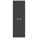 Storage Cabinet Black 60 x 40 x180 cm Steel 3406196