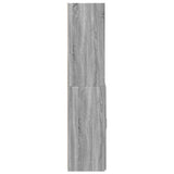Highboard Grey Sonoma 80x42.5x185 cm Engineered Wood 3281383