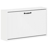 Wall-Mounted Shoe Cabinet HAARLEM 71 x 17 x 43 cm White 896845