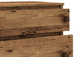 Drawer Cabinet Old Wood 60x36x103 cm Engineered Wood 855996