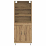 Highboard 2 pcs Artisan Oak Engineered Wood 3416048