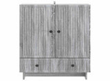 Sideboard Grey Sonoma 66 x 34.5 x 95 cm Engineered Wood 893981