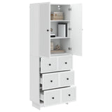 Cabinet Set 2 pcs 66 x 34.5 x 90 cm Engineered Wood 3416380