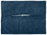 Cushion Cover 12 pcs HOUTEN Navy Blue 40 x 40 cm Corduroy 916815