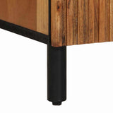 Sideboard with Shelf Brown 40 x 33 x 75 cm Solid Mango Wood 4017780