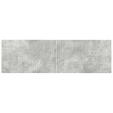 Wall-Mounted Headboard HAARLEM Concrete Grey Engineered Wood 896948