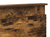 Headboard with Headboard Smoked Oak 200 cm Engineered Wood 887421
