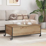 Coffee Table Artisan Oak 91 x 55 x 32 cm Engineered Wood 883002
