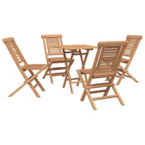 Garden Set 3 pcs Brown Soild Teak Wood 3437386