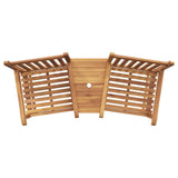 Garden Outdoor Chairs 152 x 63 x 89 cm Solid Teak Wood 42001957