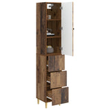 Cabinet Set 2 pcs 33 x 34.5 x 90 cm Engineered Wood 3416572