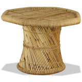 Coffee Table Bamboo Octagon 60x60x45 cm 244219