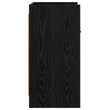 Bedside Tables 2 pcs Black Oak 40 x 30 x 60 cm Engineered Wood 8010982