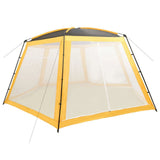 Pool Tent Fabric 660x580x250 cm Yellow 93044