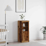 LED Sideboard Old Wood 41 x 37 x 100 cm Engineered Wood 863039