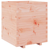 ZNTS Garden Planter 60x60x72.5 cm Solid Wood Douglas 3282582