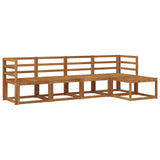 Outdoor Sofa Set 5 pcs Natural Solid Acacia Wood 3366237