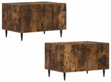 TV Cabinet Smoked Oak Engineered Wood 896900