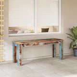 Bench Solid Reclaimed Wood 110x35x45 cm 243454