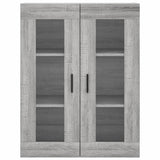 Highboard Grey Sonoma 69.5x34x180 cm Engineered Wood 3198295