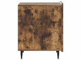 Bedside Cabinet Smoked Oak 43x 41 x 68 cm Engineered Wood 894330