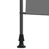Outdoor Roller Blind Light Grey 100 x 270 cm 42037133