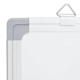 Magnetic Whiteboard Foldable 120x60x1.7 cm Aluminium 4005355