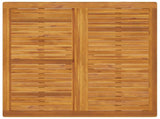 3-Piece Garden Dining Set 3 pcs Natural Solid Acacia Wood 3434611