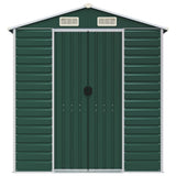 Garden Shed Green Galvanised Steel 191 x 215 x 198 cm Garden Shed 3188232