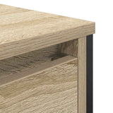Bathroom Basin Cabinet with Drawers Sonoma Oak 90x34.5x60 cm 861878