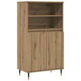 Highboard Artisian Oak 60x36x110 cm Engineered Wood 857459