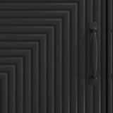 Sideboard Black 66 x 34.5 x 89.5 cm Engineered Wood 894816