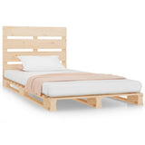 Bed Frame without Mattress 90x190 cm Single Solid Wood Pine Single 3190495