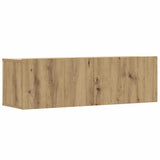 6 Piece TV Cabinet Set Wall-mounted Artisan Oak Engineered Wood 3328992