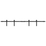 Sliding Cabinet Door Kit 152 cm Carbon Steel 4009665