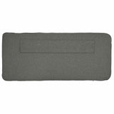 Upholstered Headboard Brown and Light Grey 160 cm 880168