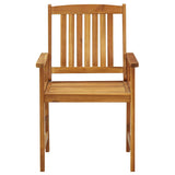 Garden Chairs 6 pcs Solid Acacia Wood 3078149