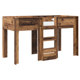 Bunk Bed for Kids Old Wood 75 x 190 cm Engineered wood 3410473
