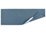Cushion with Pillow HEERLEN 2 pcs Jeans Blue Fabric 927699