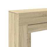 Fireplace Surround Sonoma Oak 100x30x87.5 cm Engineered Wood 854564