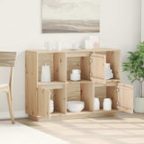 Sideboard 110.5x35x80 cm Solid Wood Pine 814354