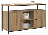 Sideboard Artisan Oak 100 x 35 x 80 cm Engineered Wood 882813