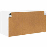 Wall Cabinet PORTO Black 80 x 31 x 40 cm Engineered Wood 885286
