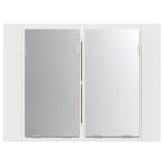 LED Bathroom Mirror Cabinet White 60x12x45 cm Acrylic 804956