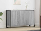 Side Cabinet Grey Sonoma 96.5 x 30 x 75 cm Engineered Wood 886609