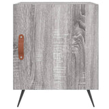 Bedside Cabinets 2 pcs Grey Sonoma 40x40x50 cm Engineered Wood 827513