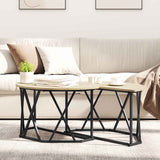 Coffee Table Sonoma Oak 80 x 80 x 42 cm 868250
