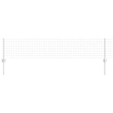 Welded Wire Fence 50 x 0.4 m Hot-Dip Galvanised Steel 3336206